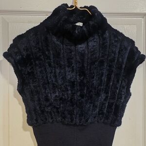 Alaia Black Textured Top